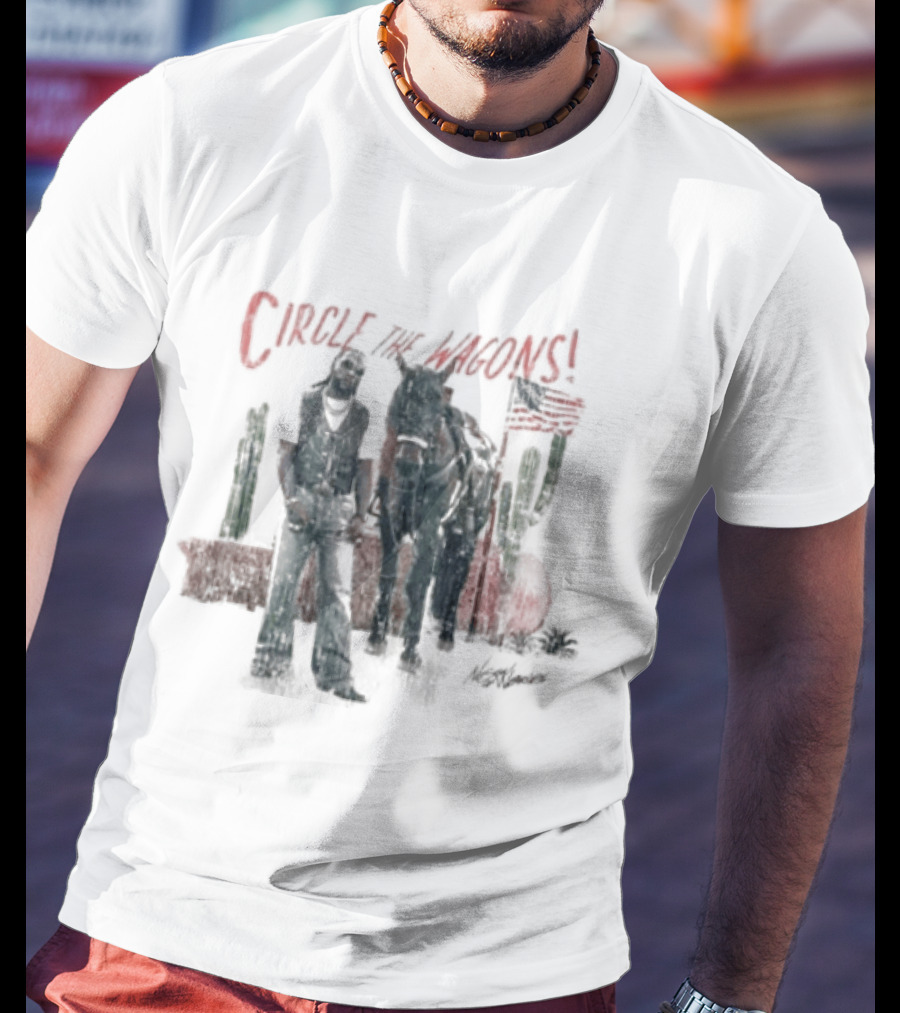 Circle The Wagons Burna Boy African Giant T-Shirt