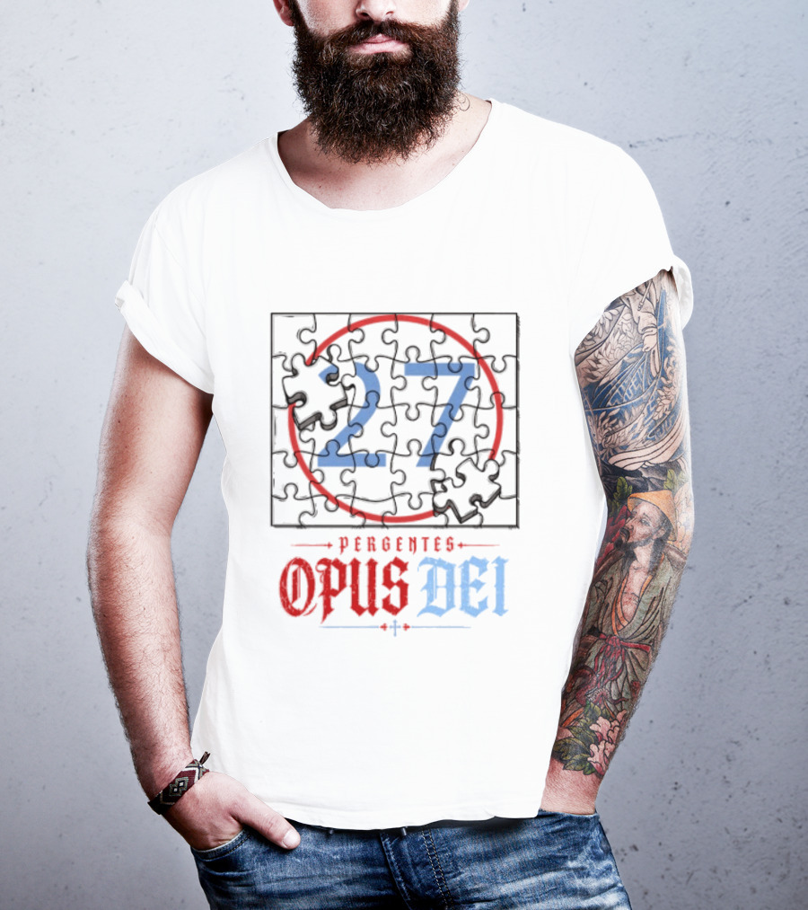 Pergentes Opus Dei 27 Puzzle T-Shirt