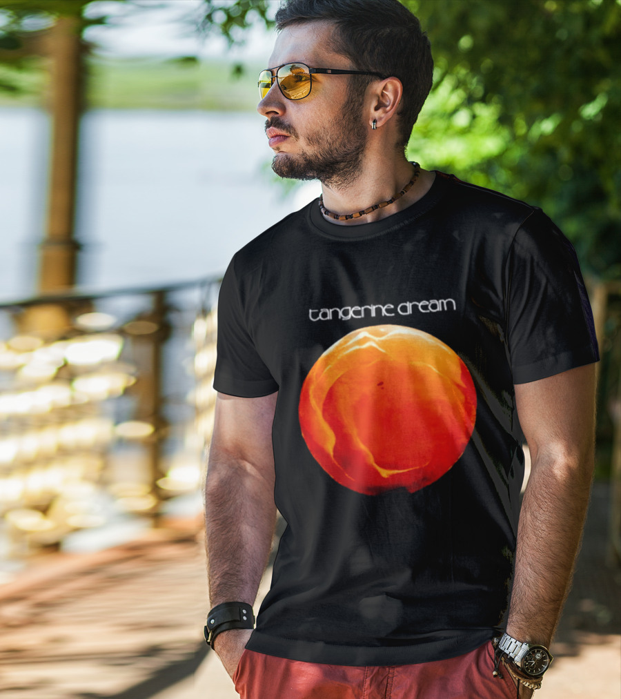 Tangerine Dream 1990 Concert Tour Tangerine Sphere T-Shirt