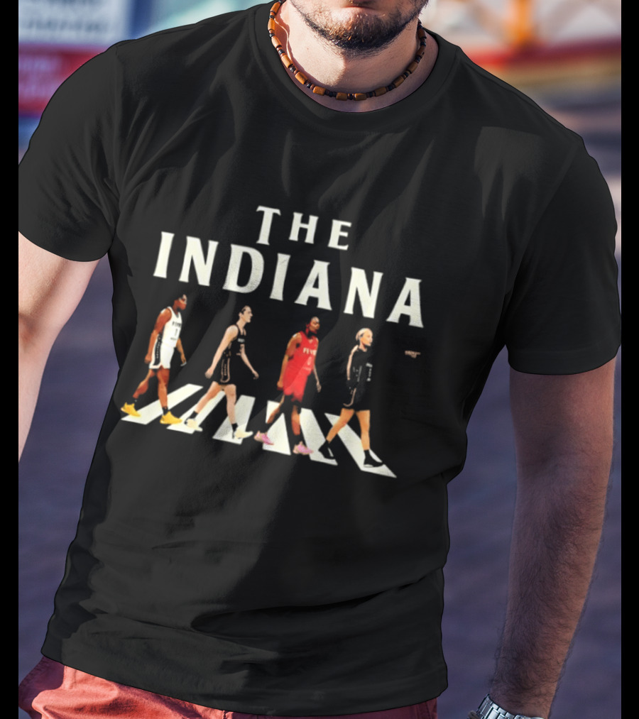 Indiana Fever Women's Basketball Players Walking Team 2026 T-Shirt
