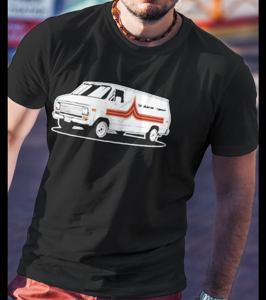 The Phantom Regiment Van Vintage White And Orange T-Shirt