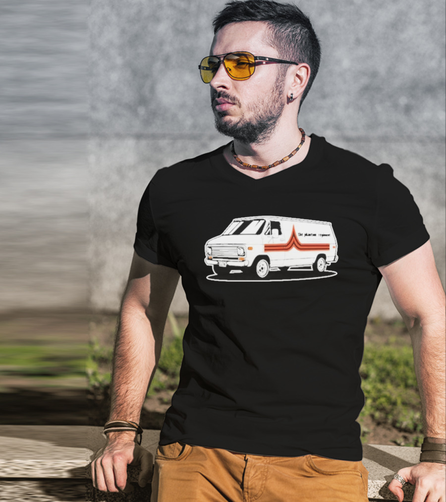 The Phantom Regiment Van Vintage White And Orange T-Shirt