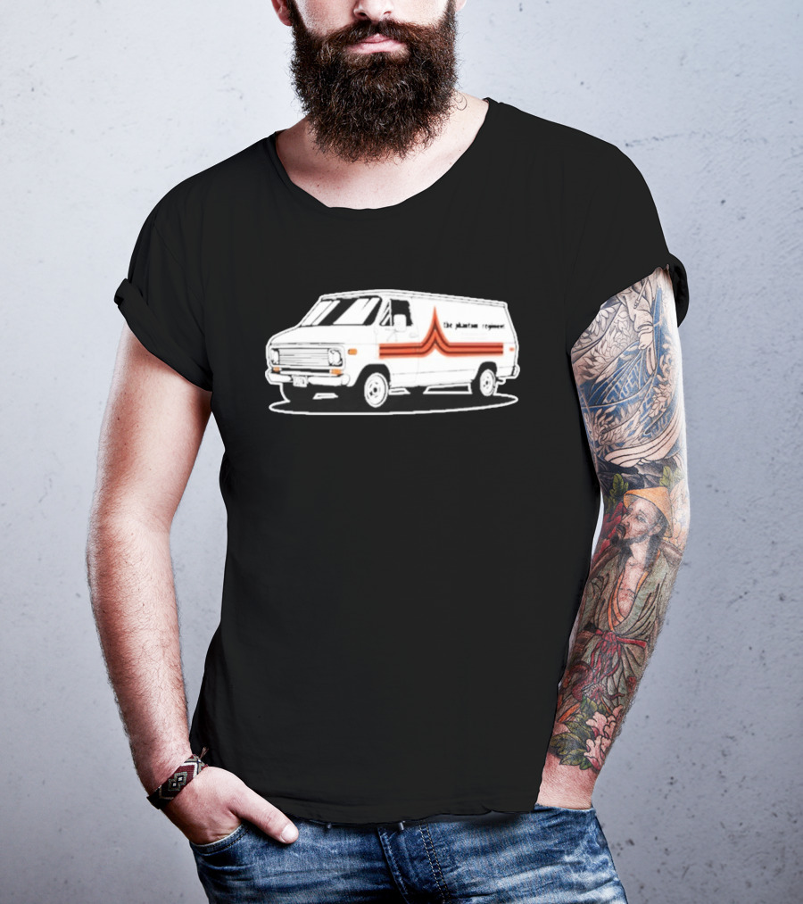 The Phantom Regiment Van Vintage White And Orange T-Shirt