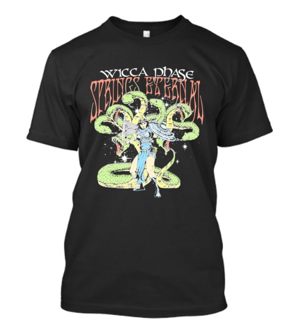 Wicca Phase Springs Eternal Mystic Protector Serpent Warrior T-Shirt