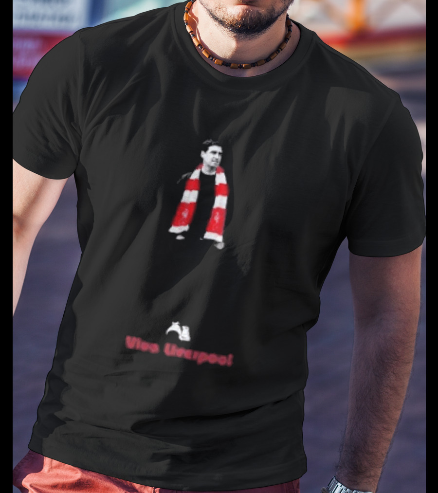 Xabi Alonso Viva Vamos Liverpool LFC Football YNWA T-Shirt