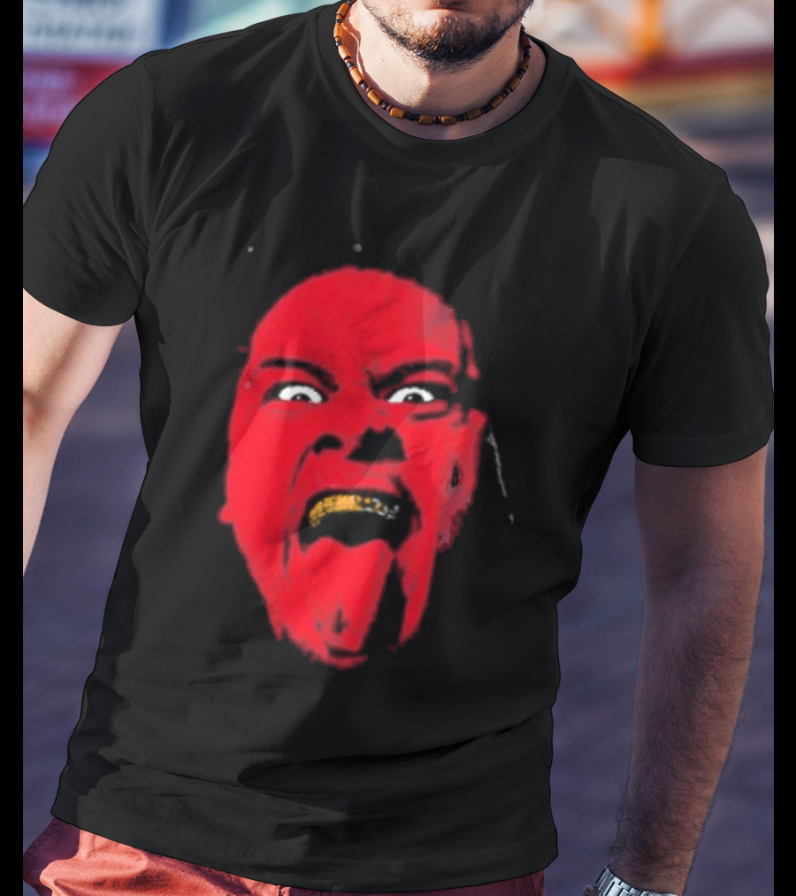 Zilla Fatu Distressed Wrestling Face T-Shirt
