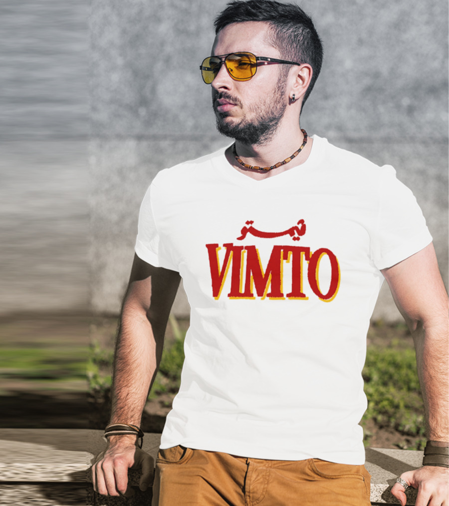 VIMTO Arabic Nostalgic Beverage Branding T-Shirt