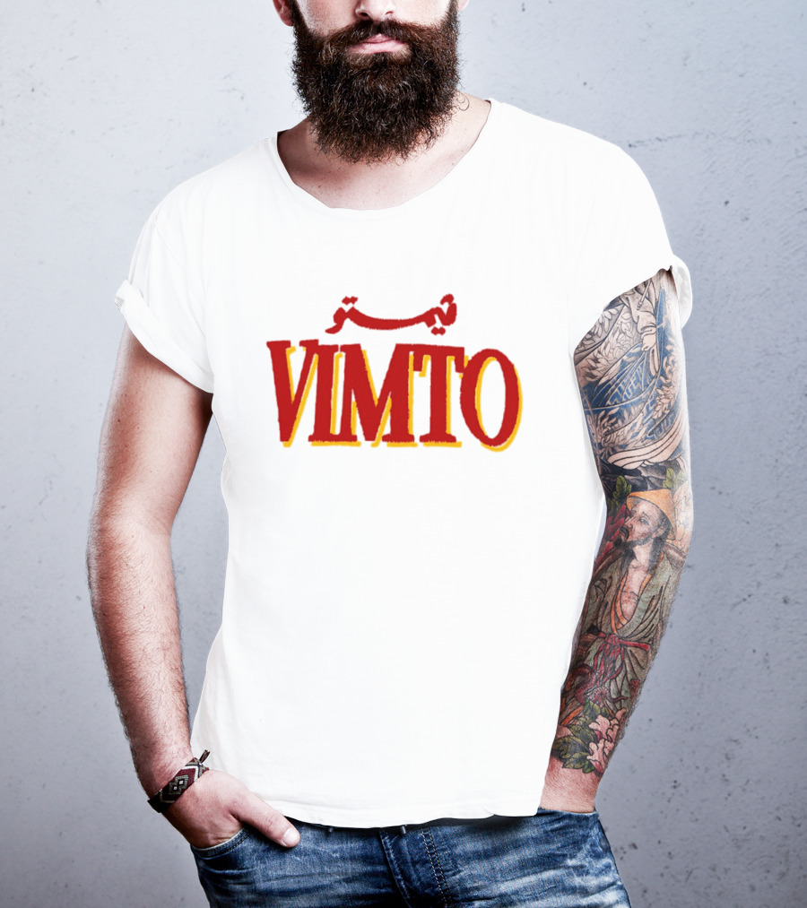 VIMTO Arabic Nostalgic Beverage Branding T-Shirt