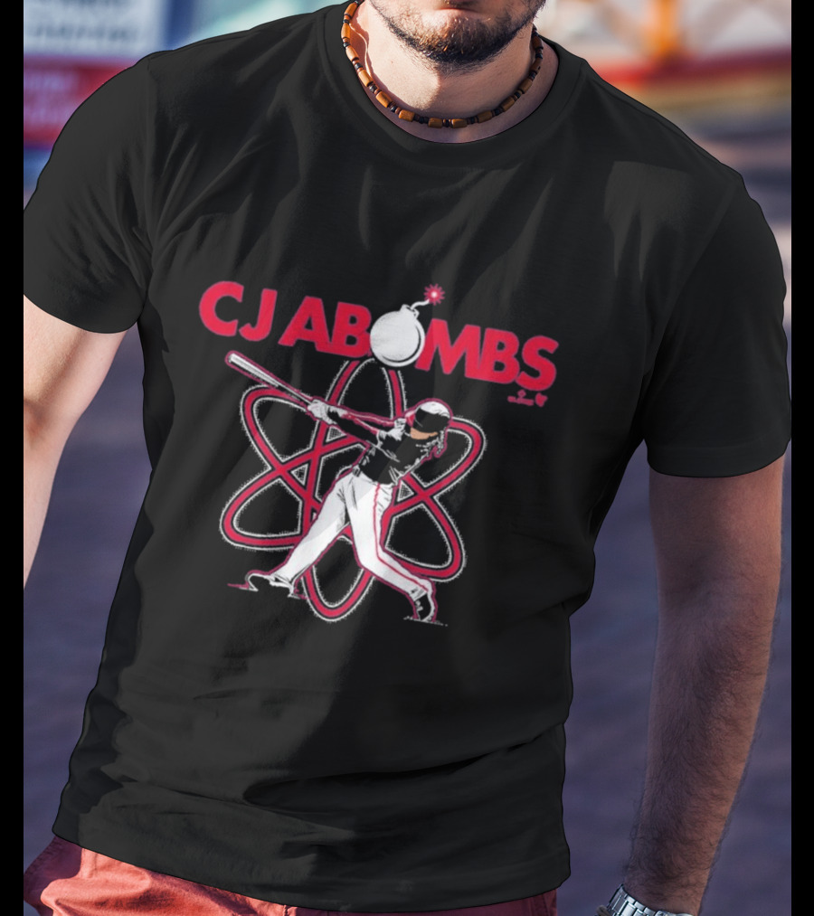 CJ Abrams ABombs Atomic Swing Baseball T-Shirt