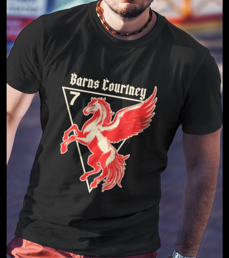 Barns Courtney Pegasus 7 Retro Triangular Pegasus T-Shirt