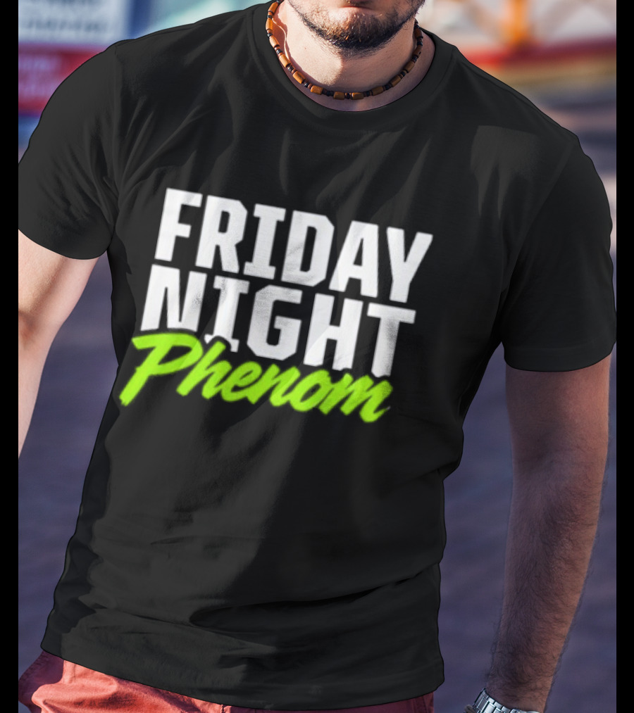 Friday Night Phenom Football Sports Stadium Lights Game T-Shirt