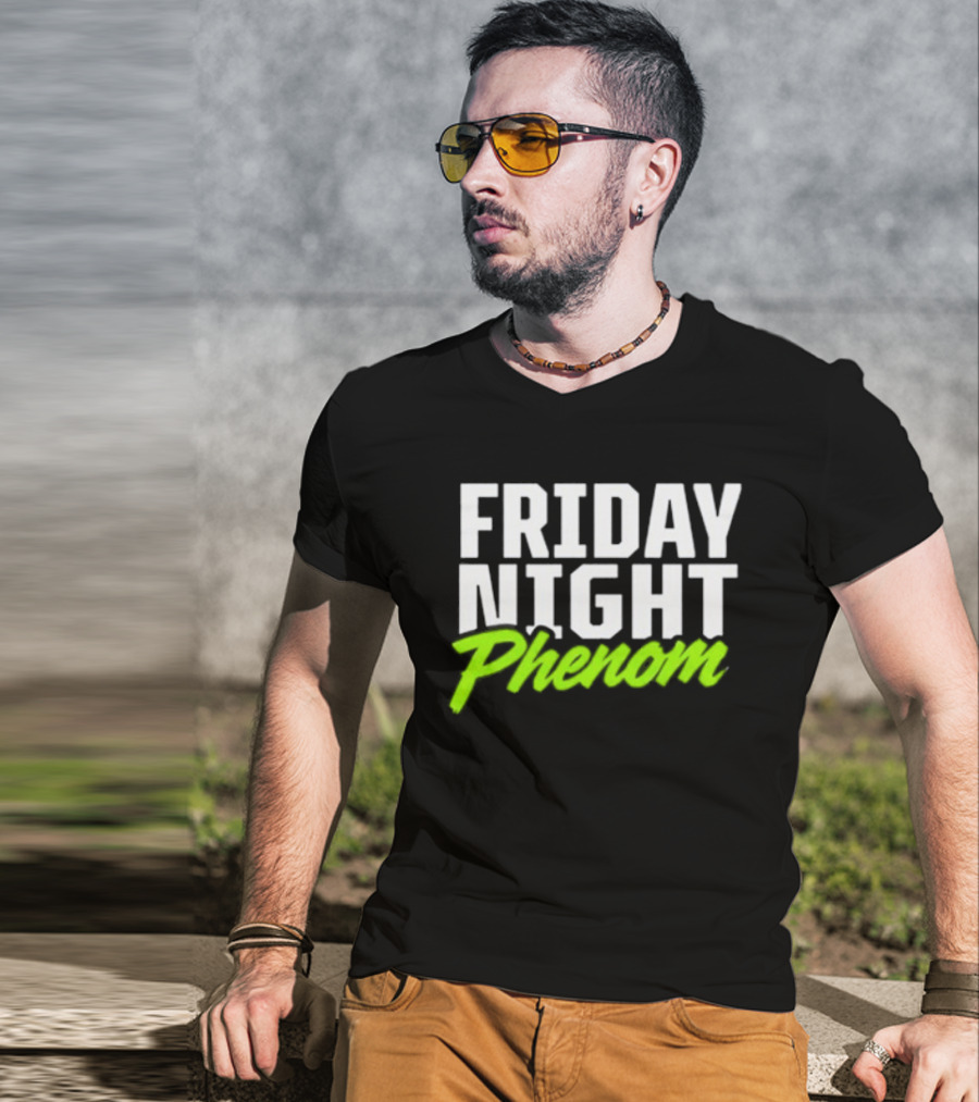 Friday Night Phenom Football Sports Stadium Lights Game T-Shirt
