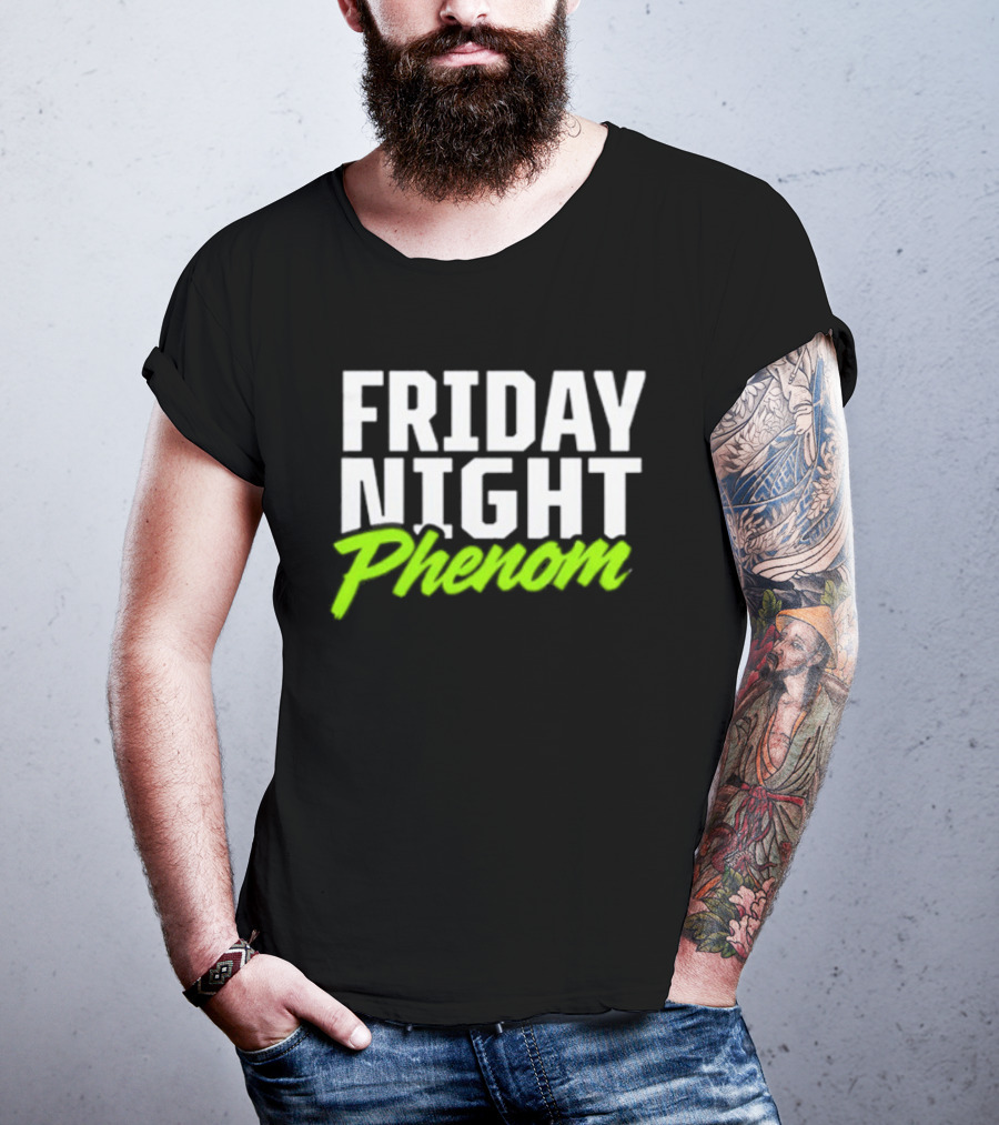 Friday Night Phenom Football Sports Stadium Lights Game T-Shirt
