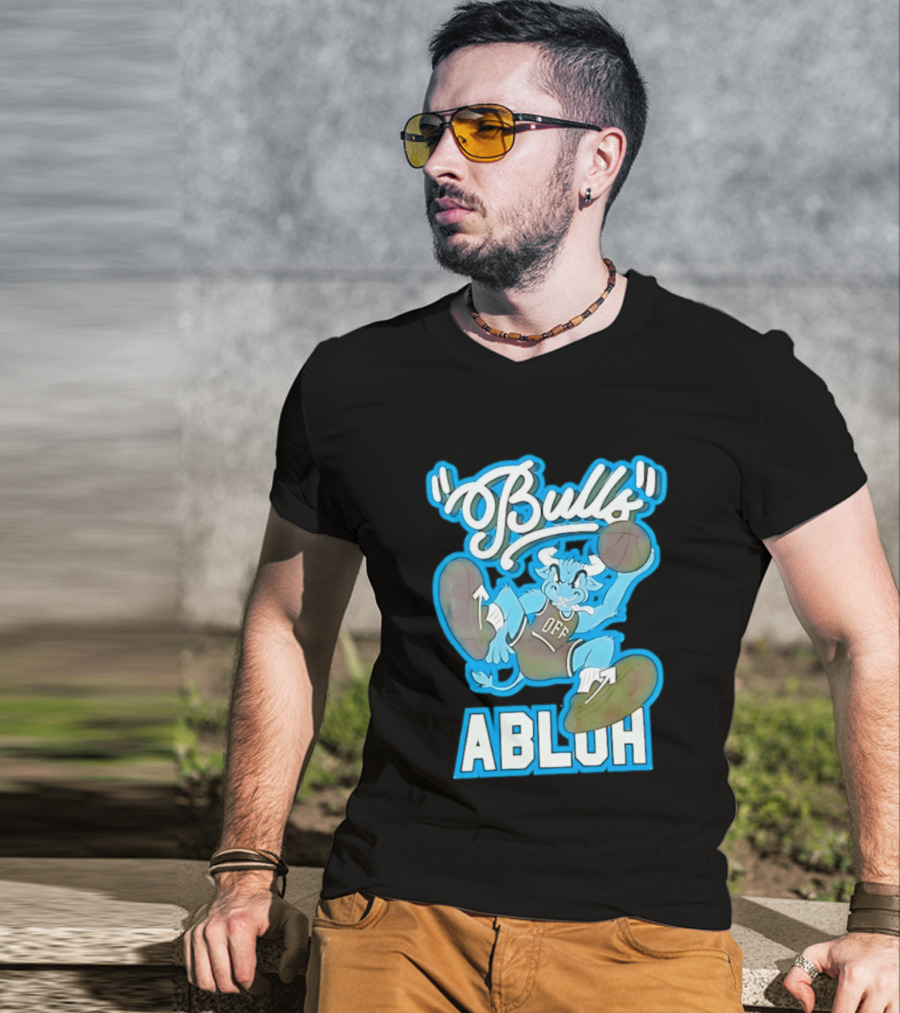 Bulls Abloh Off Basketball Slam Dunk T-Shirt