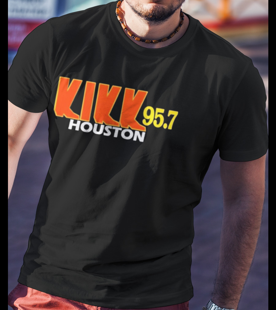KIKK 95.7 Houston Retro Radio T-Shirt