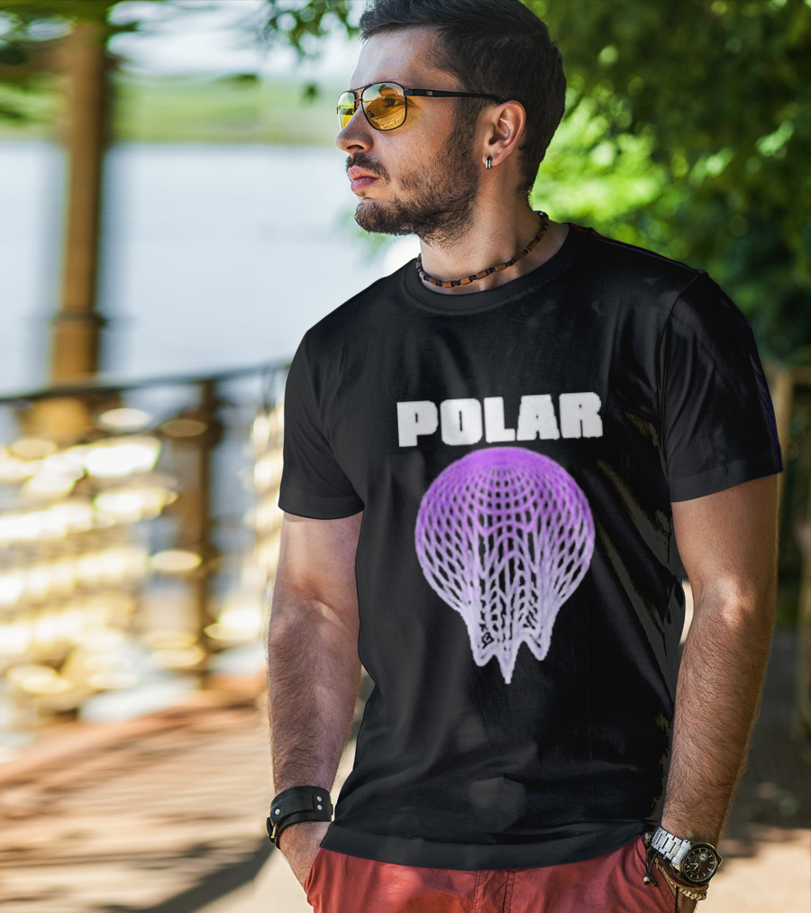 Polar Everywhere Everything Purple Jellyfish T-Shirt