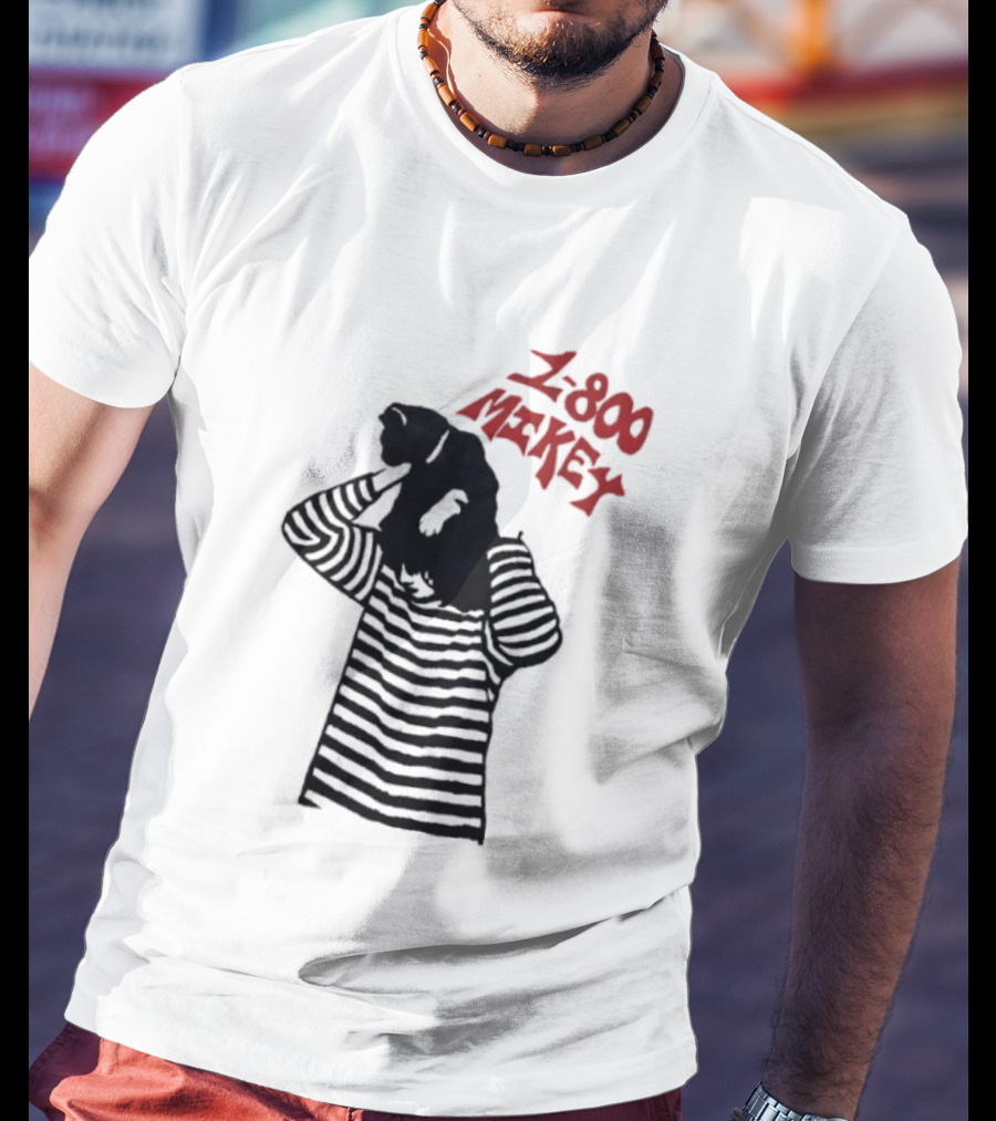1 800 Mikey Striped Sweater T-Shirt