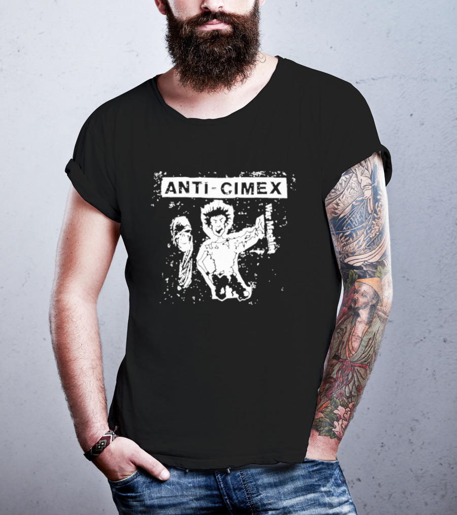 Anti Cimex War Machine Swedish Hardcore Punk T-Shirt