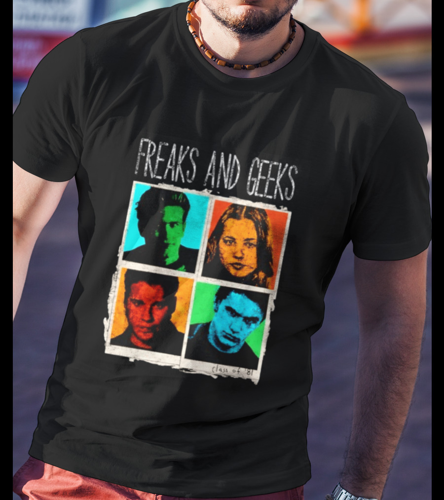 Freaks And Geeks Class Of 81 TV Show Cult Classic Character Portraits T-Shirt