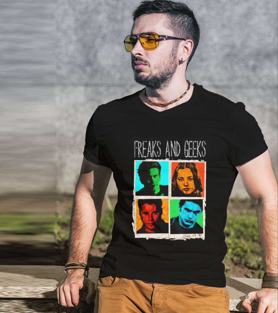Freaks And Geeks Class Of 81 TV Show Cult Classic Character Portraits T-Shirt