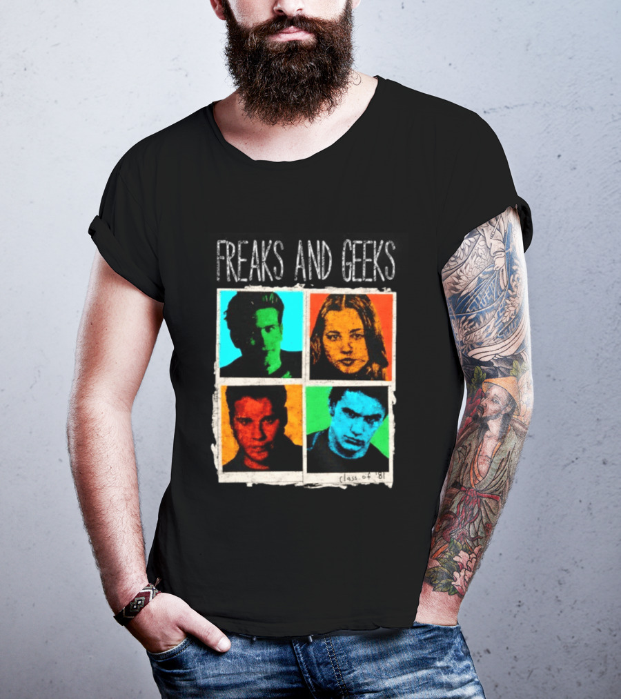 Freaks And Geeks Class Of 81 TV Show Cult Classic Character Portraits T-Shirt