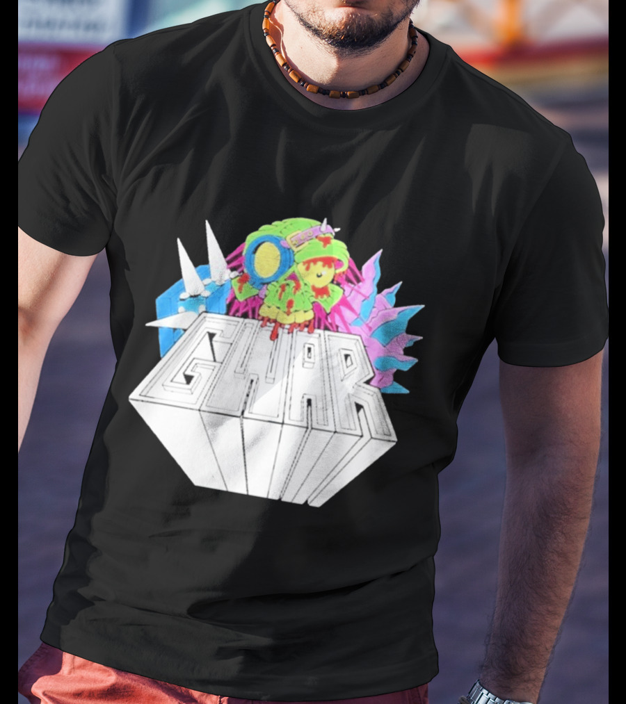 GWAR Rotting Skull Character Spiked Armor T-Shirt