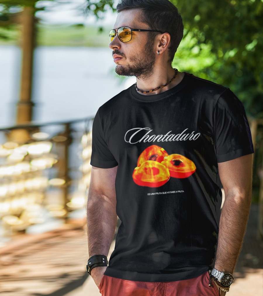 Chontaduro Es Una Fruta Que No Sabe A Fruta With Vibrant Fruit T-Shirt