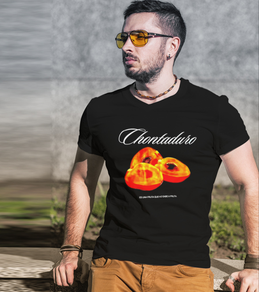Chontaduro Es Una Fruta Que No Sabe A Fruta With Vibrant Fruit T-Shirt