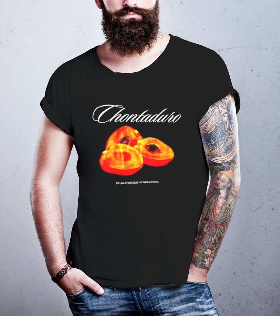 Chontaduro Es Una Fruta Que No Sabe A Fruta With Vibrant Fruit T-Shirt