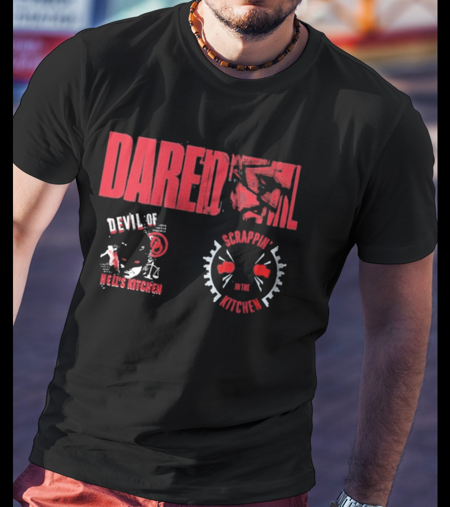 DAREDEVIL Devil Of Hell's Kitchen Scrappin T-Shirt