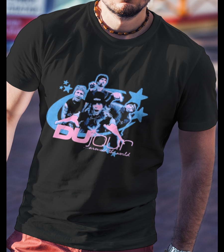 Dujour Band Around The World Josie And The Pussycats Stars T-Shirt
