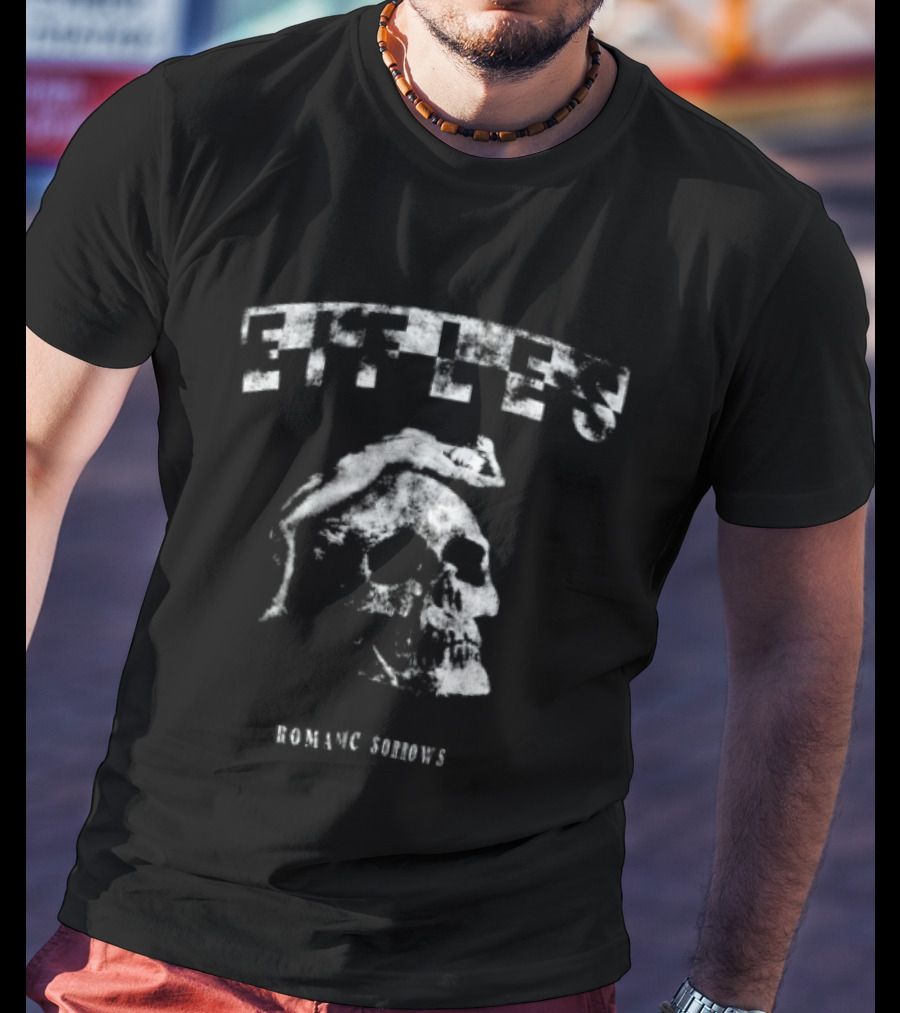 Eifles Romanc Sorrows Skull Gothic Dark T-Shirt