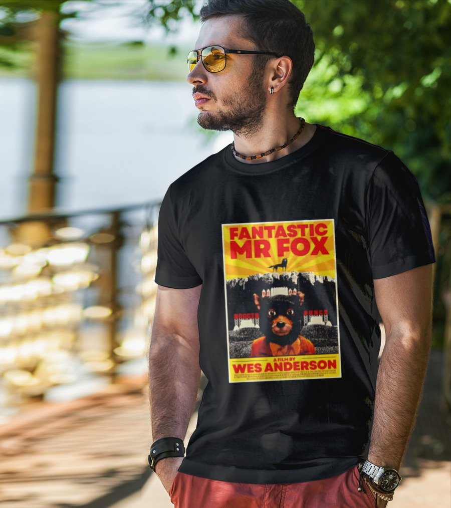 Fantastic Mr Fox Wes Anderson Film Boggis Bunce Bean Be An Animal T-Shirt