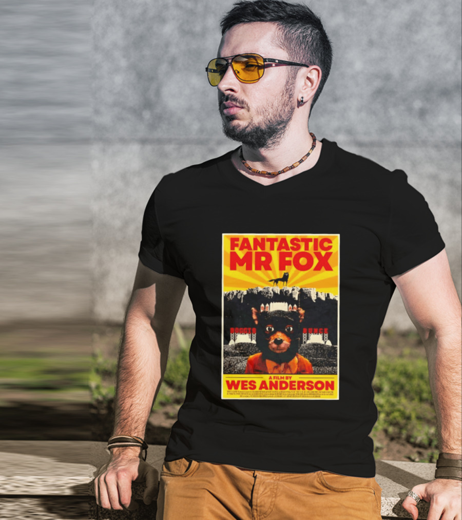 Fantastic Mr Fox Wes Anderson Film Boggis Bunce Bean Be An Animal T-Shirt