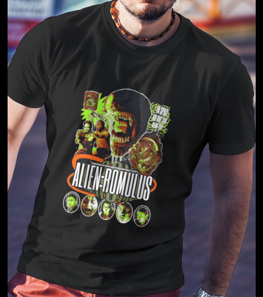 Alien Romulus Horror In Space No One Can Hear You T-Shirt