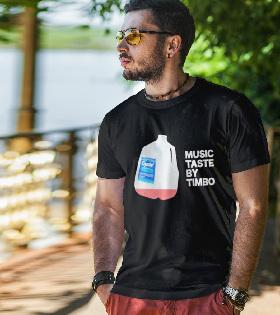 Legendary Crystal Water Jug Music Taste By Timbo T-Shirt