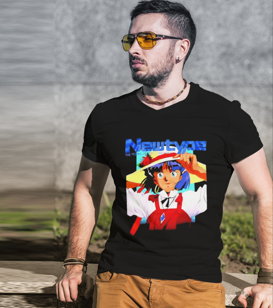Newtype The Moving Pictures Anime Magazine T-Shirt