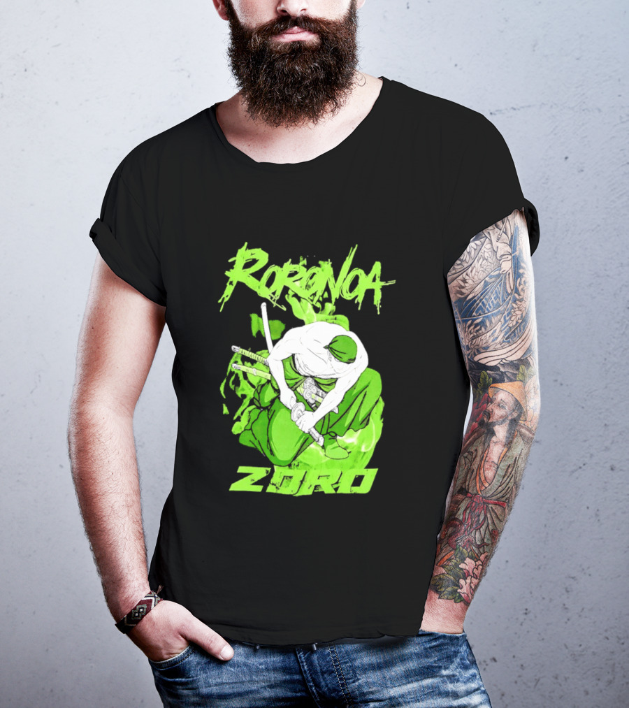 Roronoa Zoro Tonal One Piece Anime T-Shirt