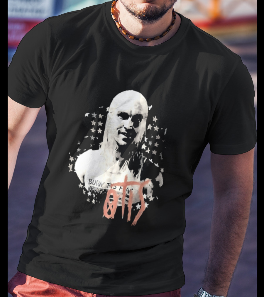 House Of 1000 Corpses Otis Rob Zombie Stars 2 Sided T-Shirt