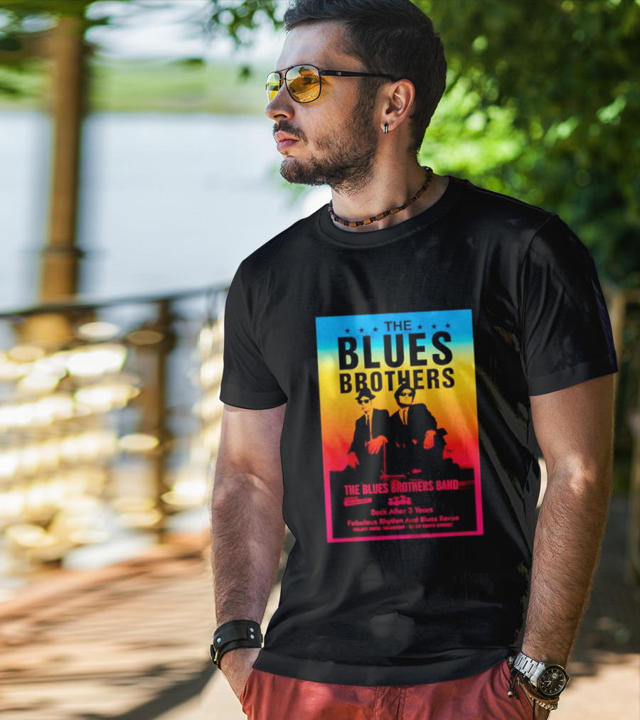 The Blues Brothers Band Back After 3 Years Fabulous Rhythm And Blues Revue T-Shirt