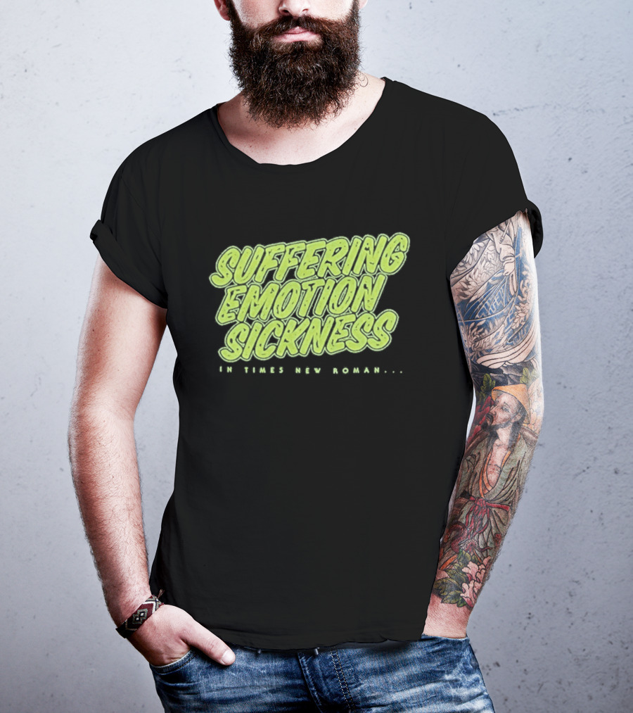 Suffering Emotion Sickness In Times New Roman Queens Of The Stone Age T-Shirt