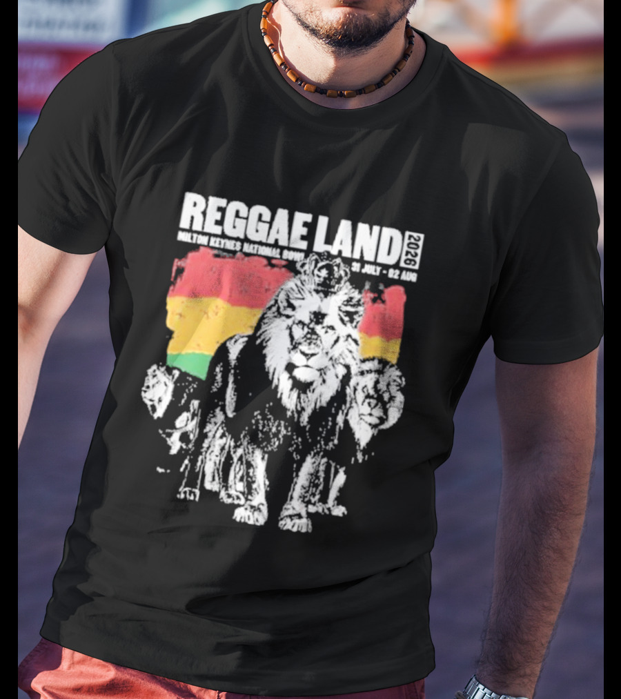 Reggae Land 2023 Lion Pride Wolverhampton 29 July 30 July T-Shirt