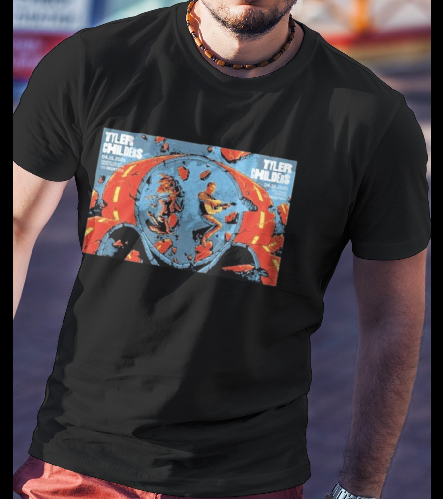 Tyler Childers April 16 2025 Red Rocks Amphitheatre Concert Event T-Shirt
