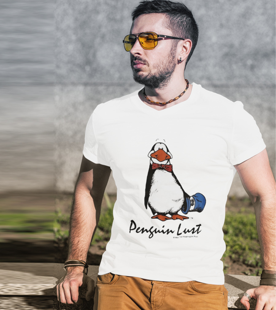 Opus The Penguin Lust 1983 Washington Post T-Shirt