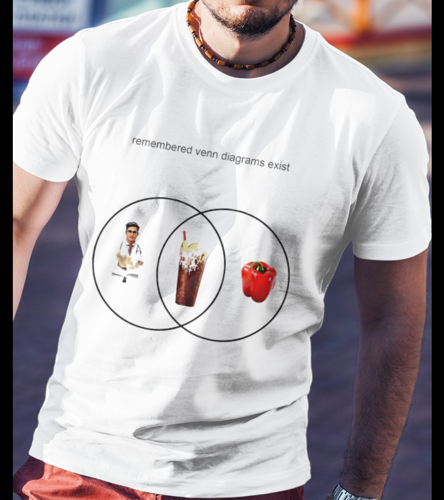Remembered Venn Diagrams Exist Doctor Pepper Red Pepper Doctor T-Shirt