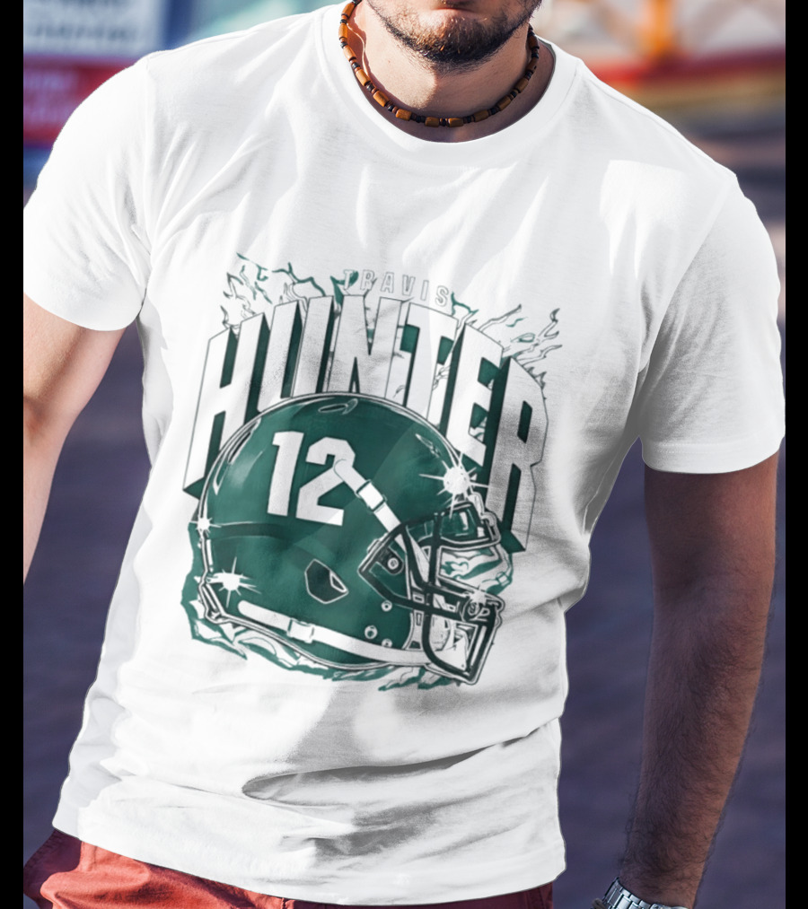Travis Hunter 12 Helmet Jacksonville Jaguars Sports Fan T-Shirt