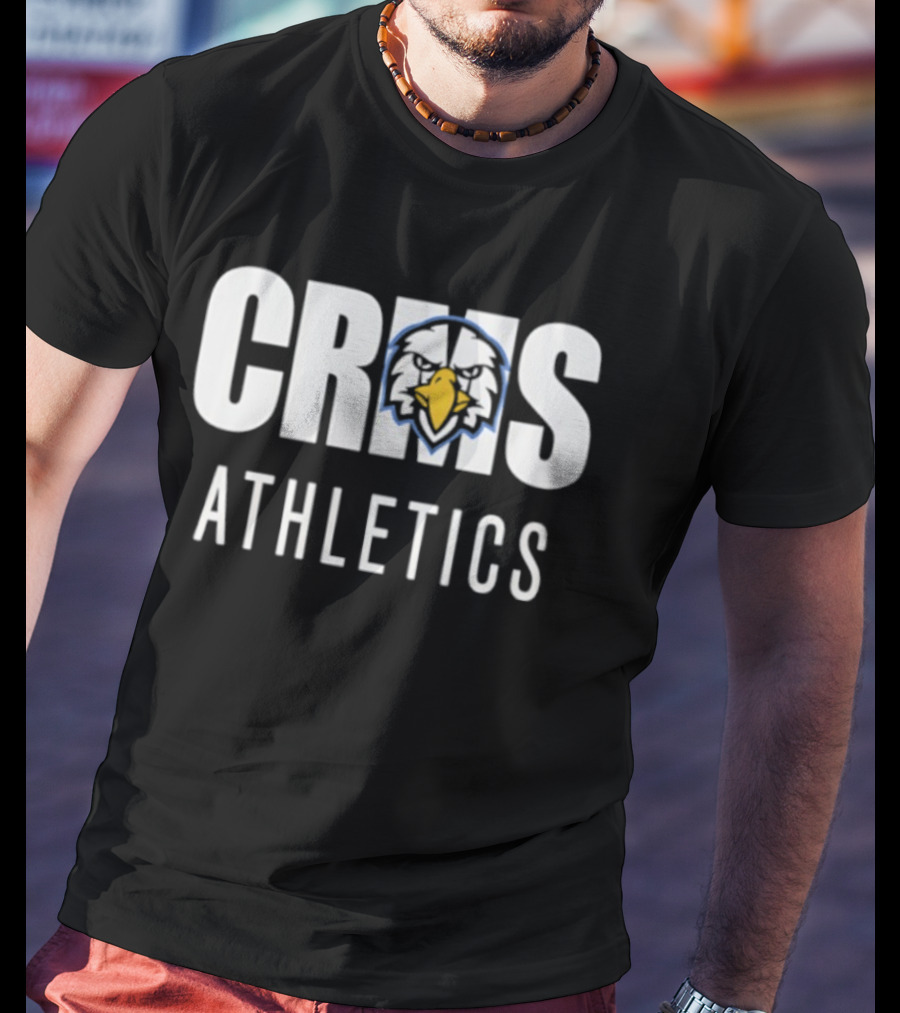 CRMS Athletics Eagle Emblem Canyon Ridge Motif T-Shirt