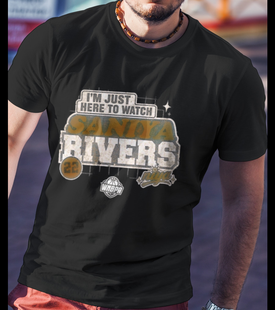 Saniya Rivers 22 Connecticut Sun WNBA Basketball Fans T-Shirt