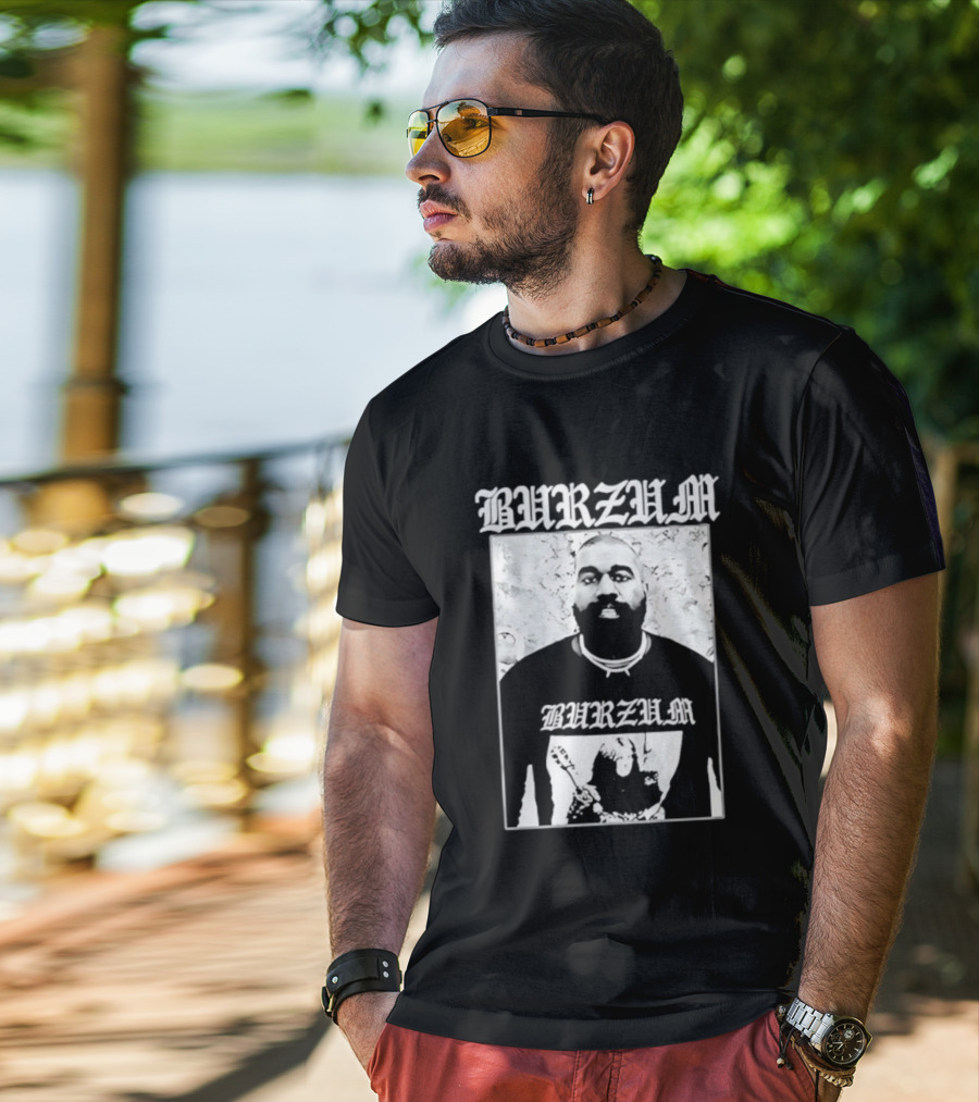 Kanye West Burzum Black Metal T-Shirt