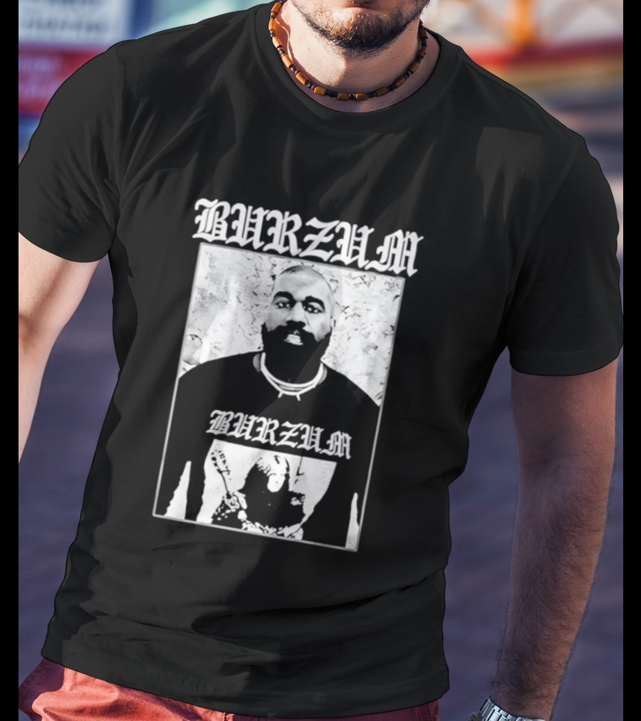 Kanye West Burzum Black Metal T-Shirt